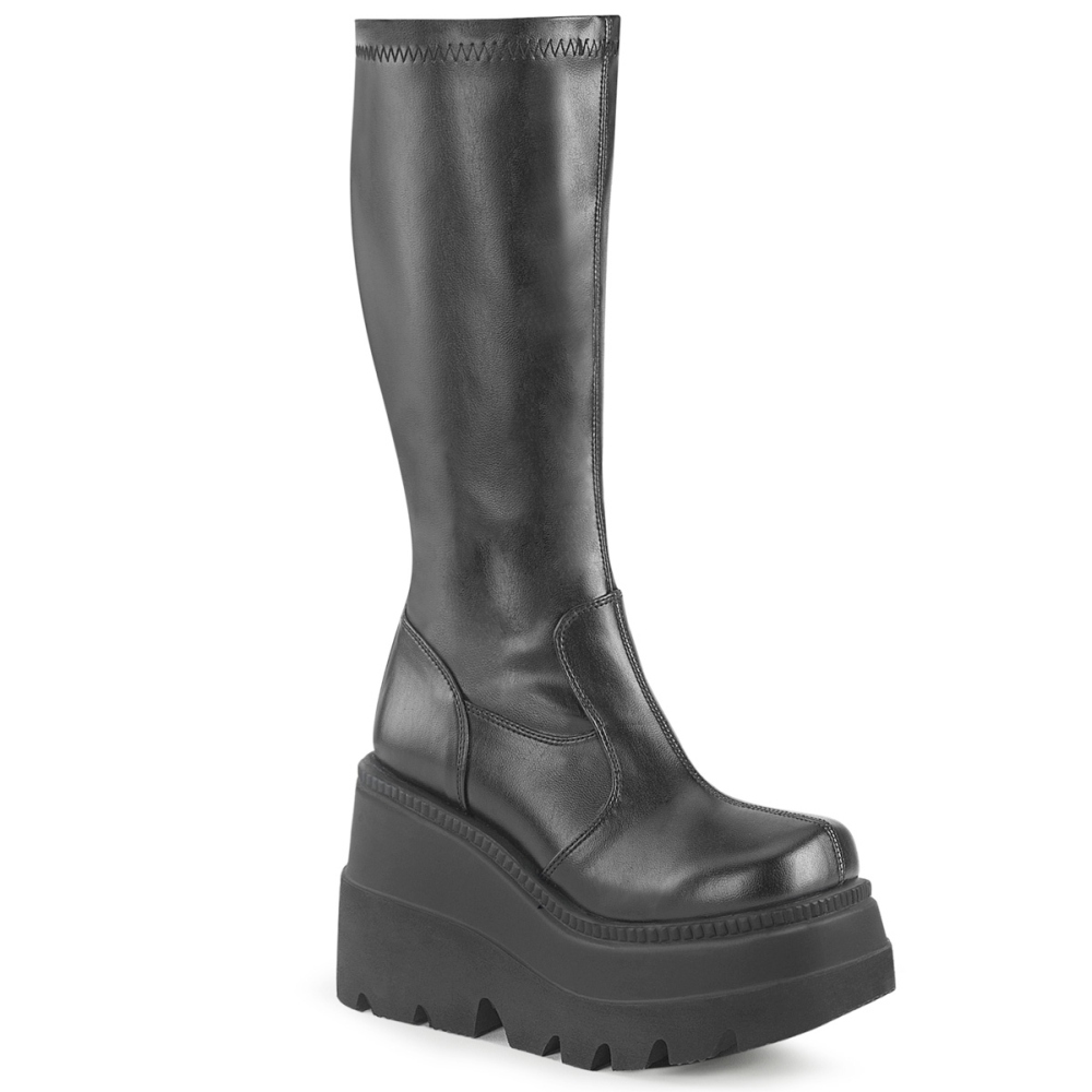 DemoniaCult DemoniaCult - SHAKER65 Platform Boots - Black